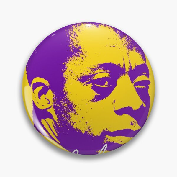 Item preview, Baldwin, James Baldwin, Purple Gold Shirt Illustration designed and sold by StarEyez.