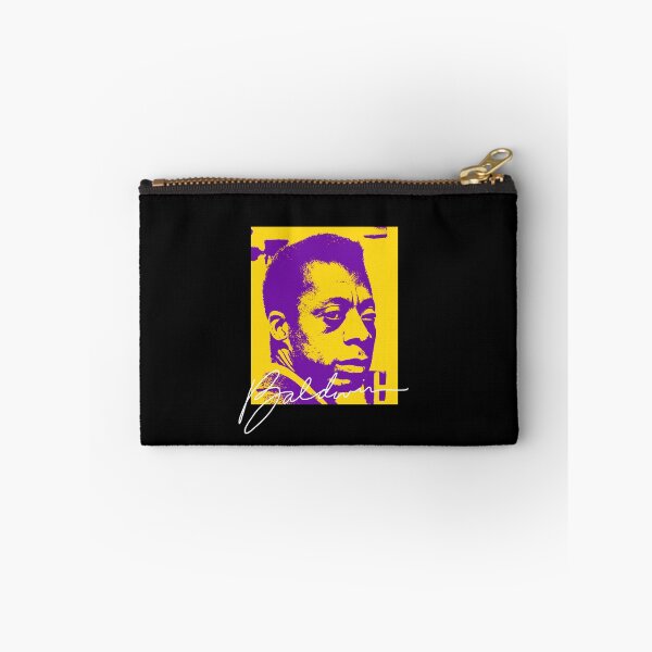 Item preview, Baldwin, James Baldwin, Purple Gold Shirt Illustration designed and sold by StarEyez.