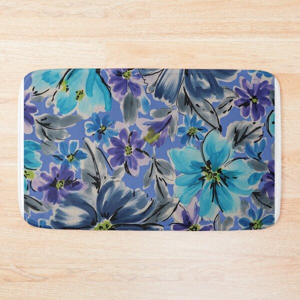 Item preview, Grey Watercolor Flowers designed and sold by Leslie Rogers Todder.