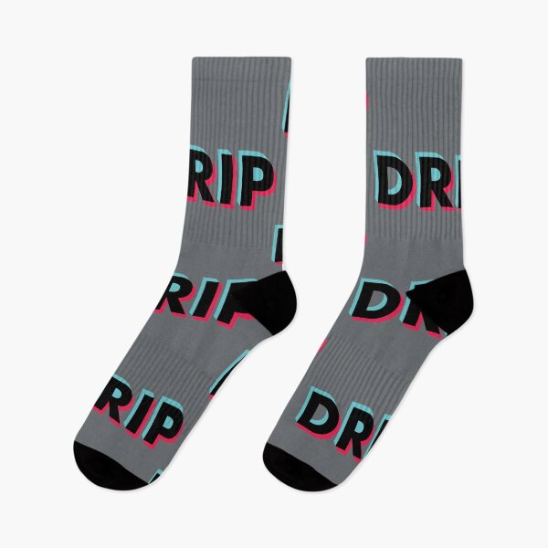 Item preview, Drip Glitch Black designed and sold by BeyondTheDeck.