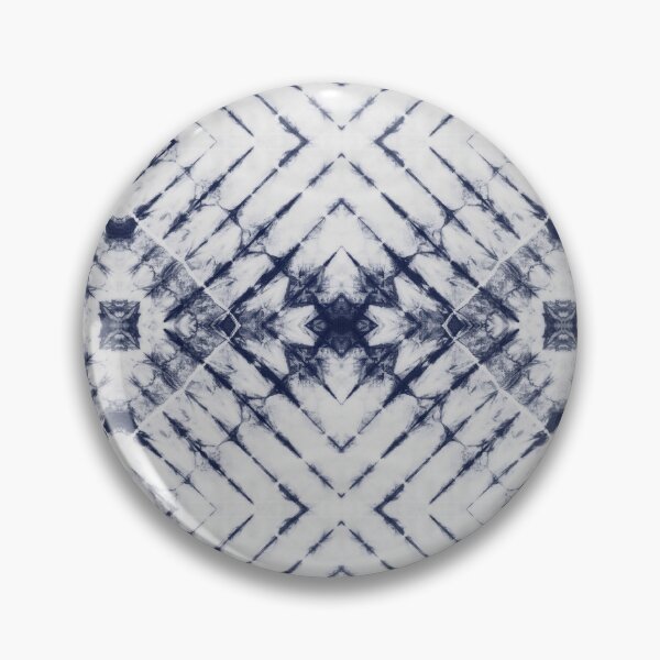 Item preview, Dark Blue Summer Tie Dye Batik Wax Tie Die Print designed and sold by paperandfrill.