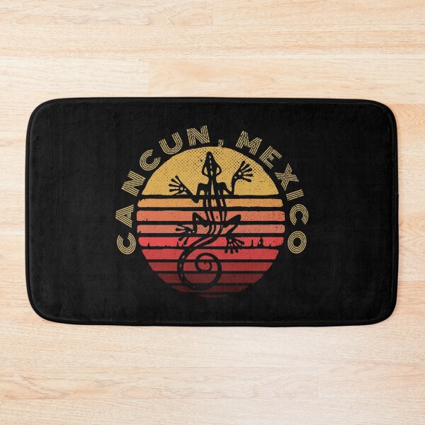 Item preview, Cancun Mexico Souvenir Sunset & Mayan Gecko Design designed and sold by KoolMoDee.