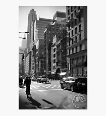 Lámina fotográfica Fifth Avenue in Sun Looking South