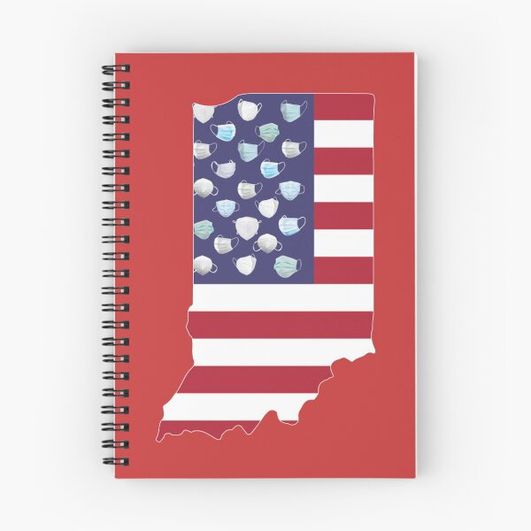 Item preview, Indiana - IN State Map designed and sold by Fei A.