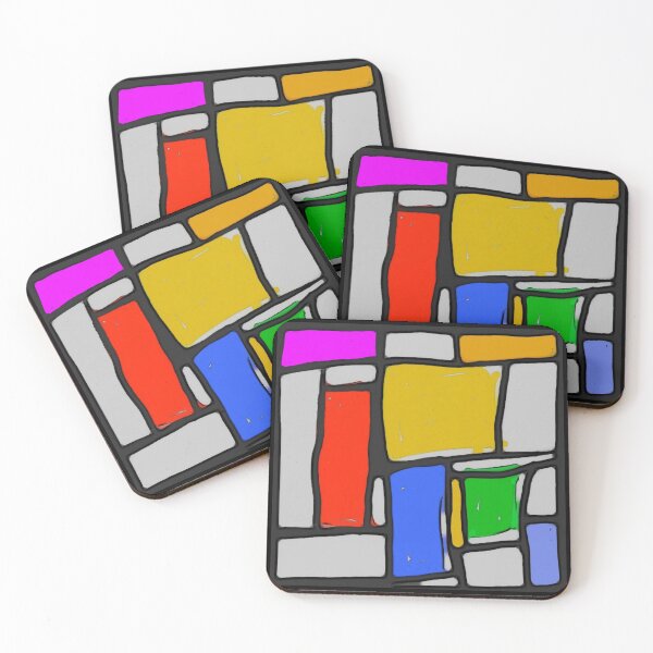 Item preview, Color Blocked designed and sold by CreativeMeaning.