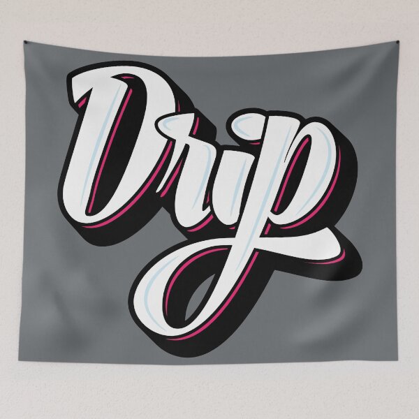 Item preview, Drip Graffiti designed and sold by BeyondTheDeck.