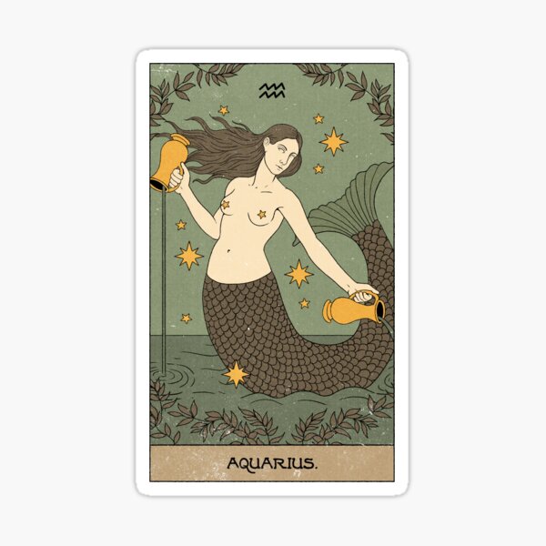 Aquarius Sticker