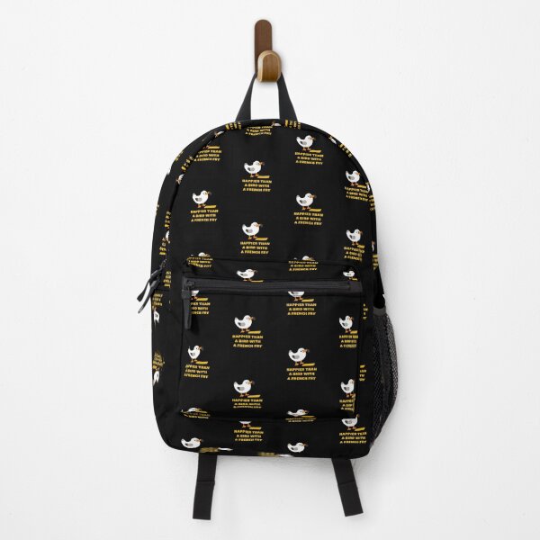 Item preview, happier Than A Bird With A French Fry designed and sold by KoolMoDee.