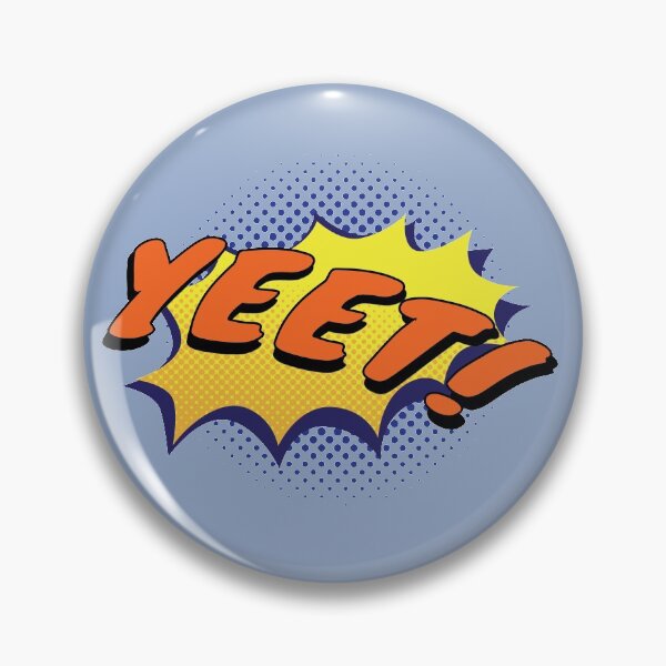 Item preview, YEET! Retro Style, orange and yellow, Comic Graphic designed and sold by MoClan-Graphics.