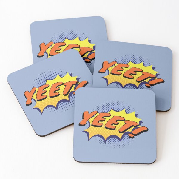 Item preview, YEET! Retro Style, orange and yellow, Comic Graphic designed and sold by MoClan-Graphics.