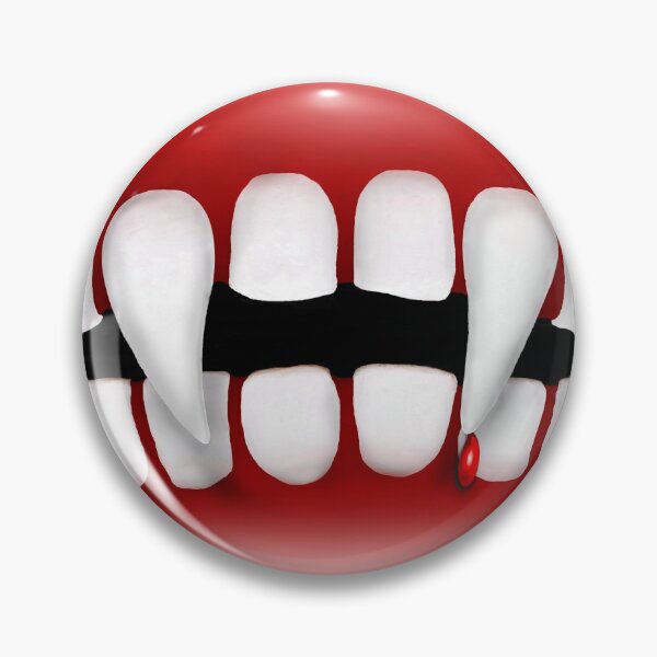 Item preview, Vampire toothy mouth - original and unique to this artist! designed and sold by UrTops.