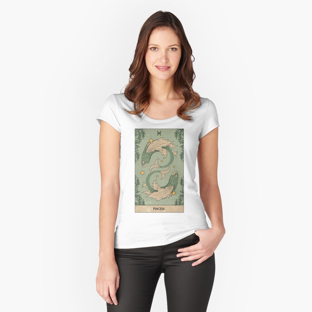 Item preview, Fitted Scoop T-Shirt designed and sold by thiagocorream.