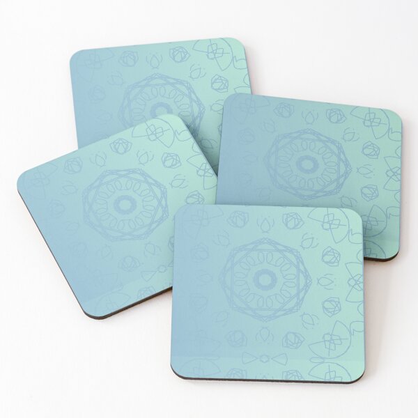 Item preview, Abstract aquamarine blue designed and sold by Abstractlara.
