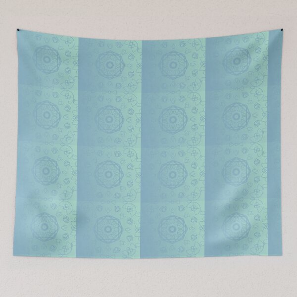 Item preview, Abstract aquamarine blue designed and sold by Abstractlara.
