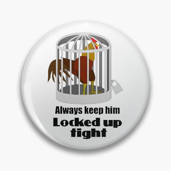 Item preview, Keep Him Locked Up designed and sold by LeatherRebel75.