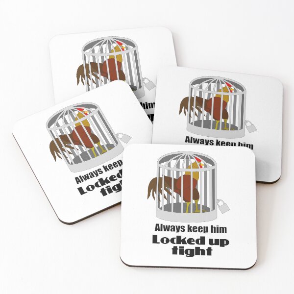 Item preview, Keep Him Locked Up designed and sold by LeatherRebel75.