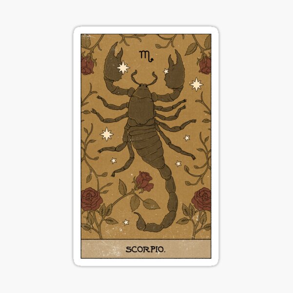 Scorpio Sticker