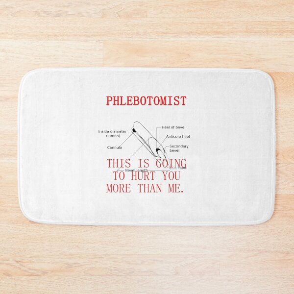 Item preview, venipuncture phlebotomy phlebectomy phlebotomis designed and sold by serene-dad.