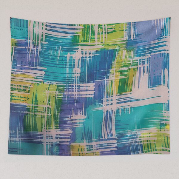 Item preview, Brushy Abstract Color Block designed and sold by Leslie Rogers Todder.