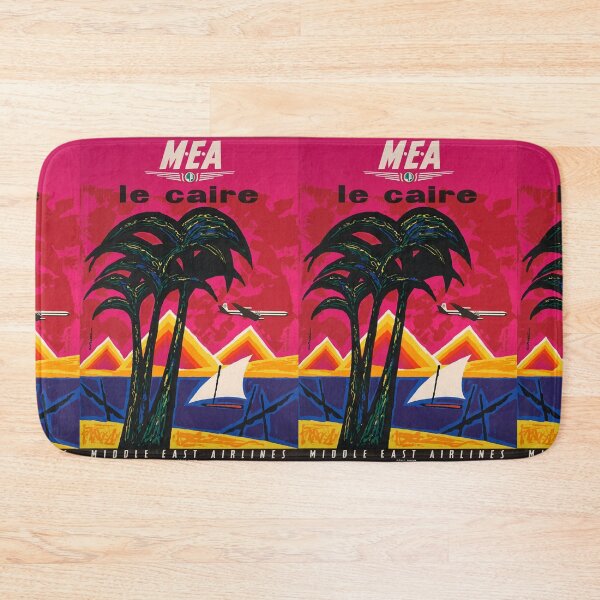 Item preview, MEA Le Caire vintage travel poster designed and sold by stickart-marek.