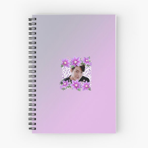 Item preview, [Kim Woo Bin + Purple Flowers] designed and sold by humanlydesigned.