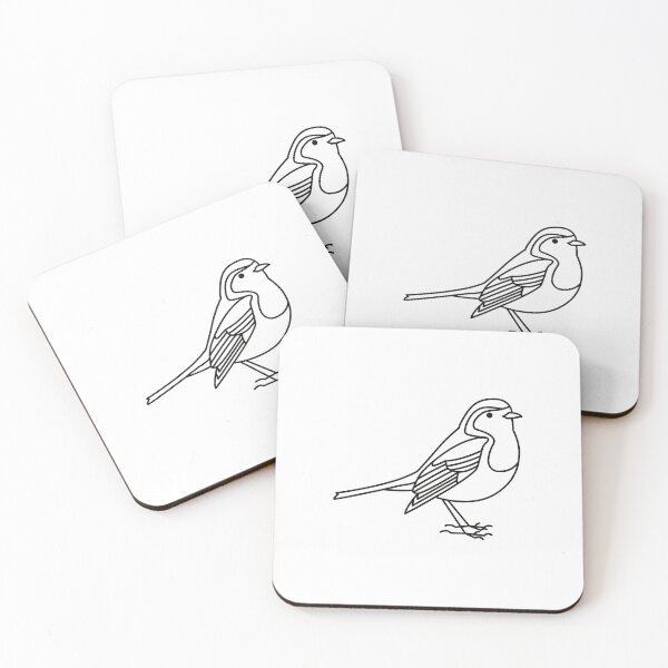 Item preview, Standing Robin Bird Line Drawing designed and sold by timg58.