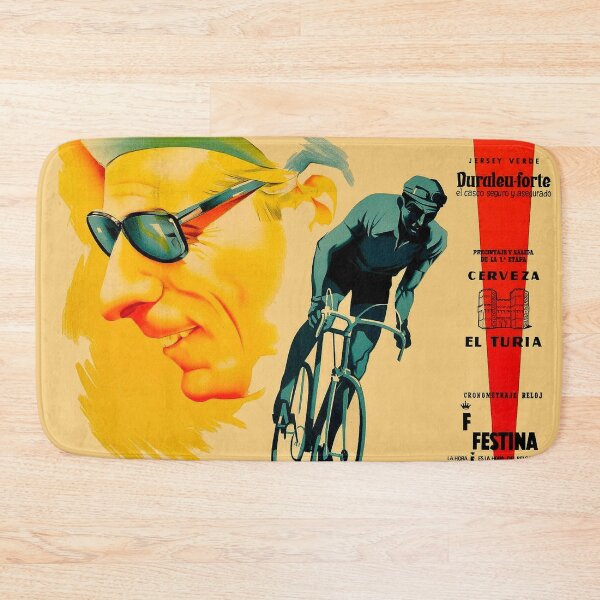 Item preview, VUELTA: Vintage 1960 Ciclista Grand Prix Cycle Racing Print designed and sold by posterbobs.