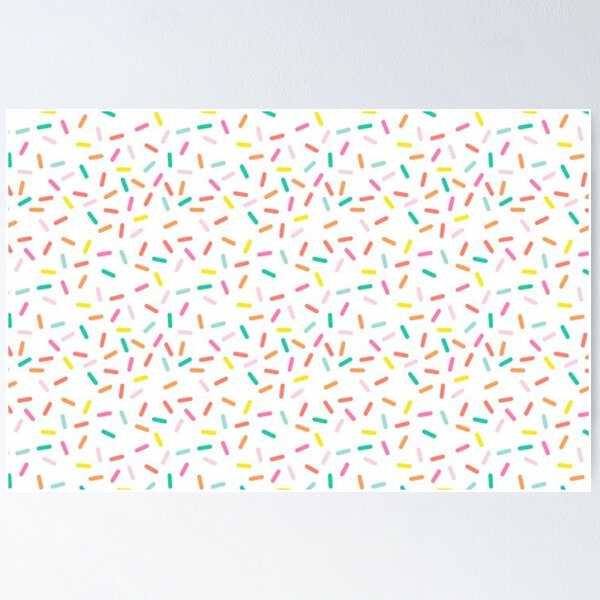 Item preview, Rainbow Sprinkles Print designed and sold by ansleyelisa.