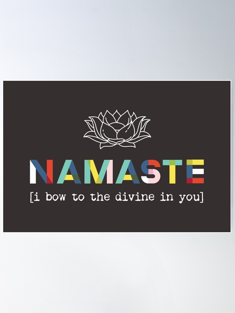 Lotus Namaste Design Sanskrit Namaste Yoga Namaste Lotus Pullover Hoodie