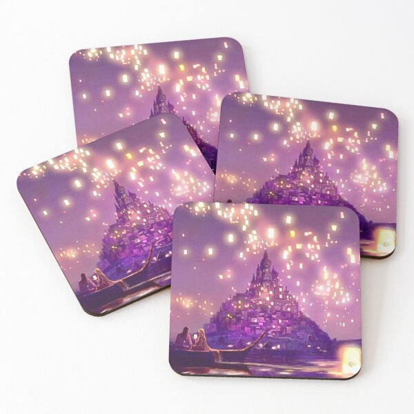 Item preview, Glowing Castle Print designed and sold by ansleyelisa.
