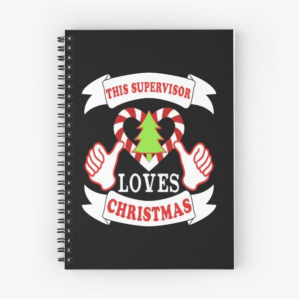 Item preview, This Supervisor loves Christmas Xmas Holidays designed and sold by losttribe.