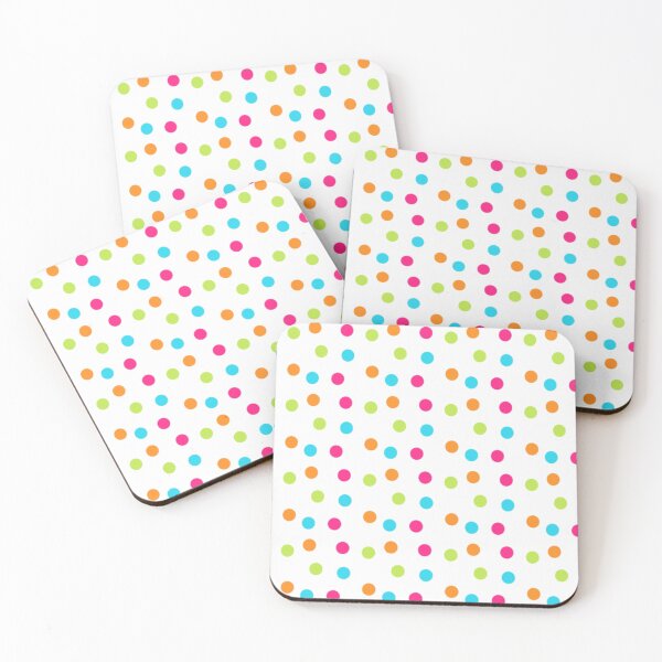 Item preview, Colorful Polka Dots Print designed and sold by ansleyelisa.