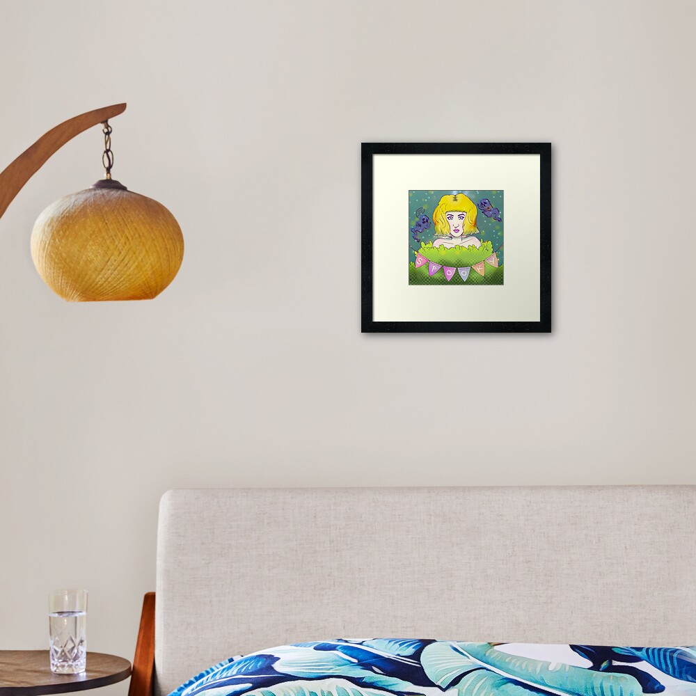 Item preview, Framed Art Print designed and sold by AmzKelso.