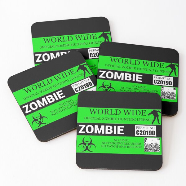 Item preview, Zombie Hunting License  designed and sold by LilNptn.