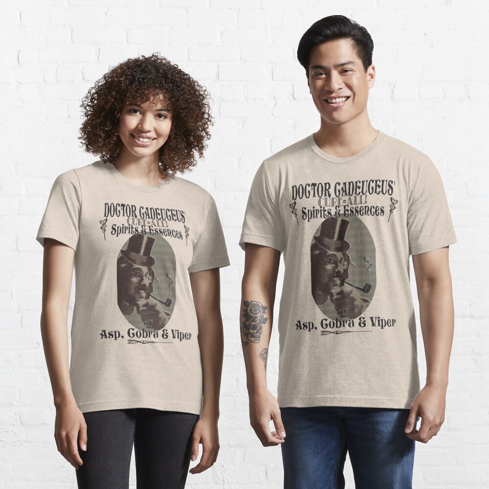 Dr Cadeuceus' Cure-all Snake Oil Essential T-Shirt