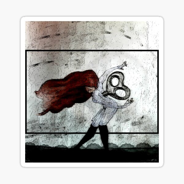 Wind my Fractured Power Sticker