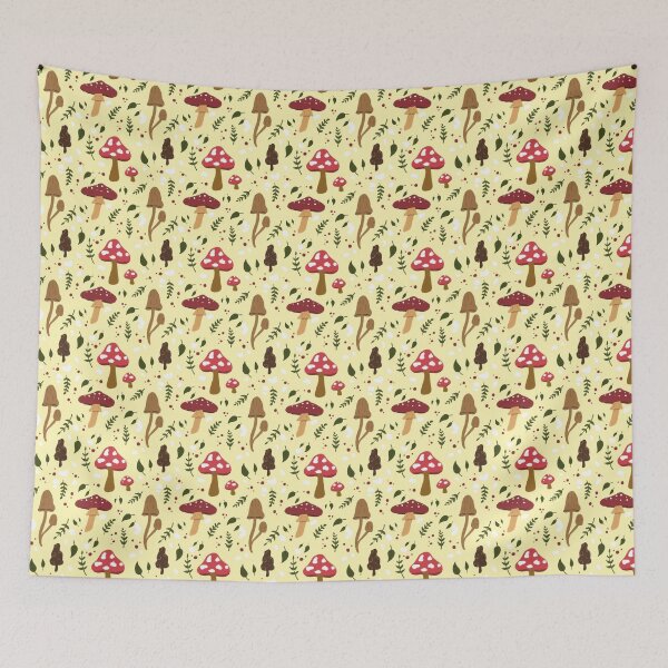 Item preview, Mushroom Print designed and sold by ladybuginette.