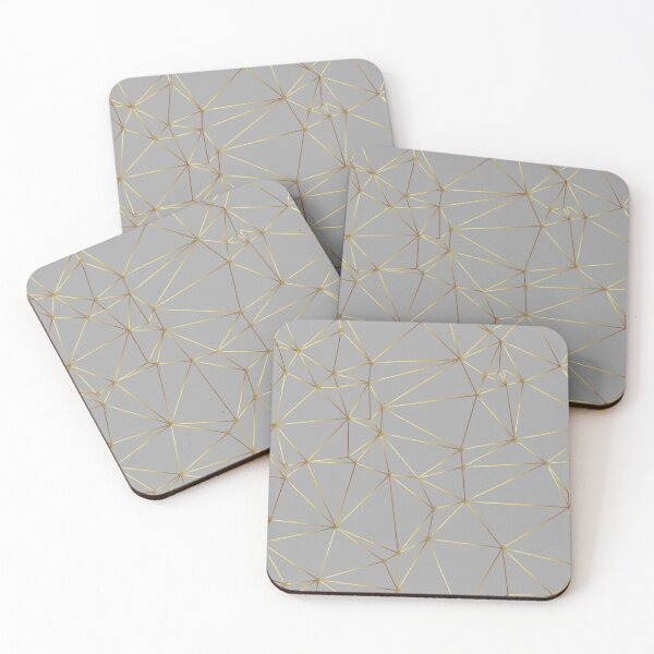 Item preview,  Golden gray pattern designed and sold by ni3ma.