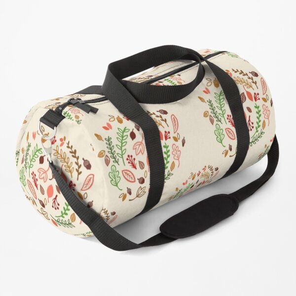 Fall Leaves and Vines Duffle Bag