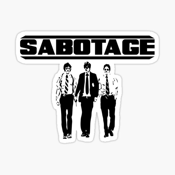 Beastie Boys Sabotage Sticker
