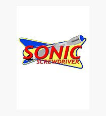 Sonic Photographic Print