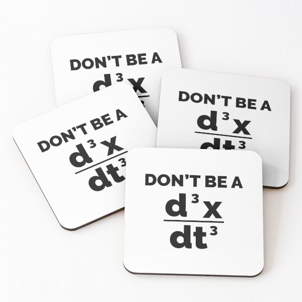 Item preview, Don't Be a Jerk - Funny Calculus designed and sold by EstelleStar.