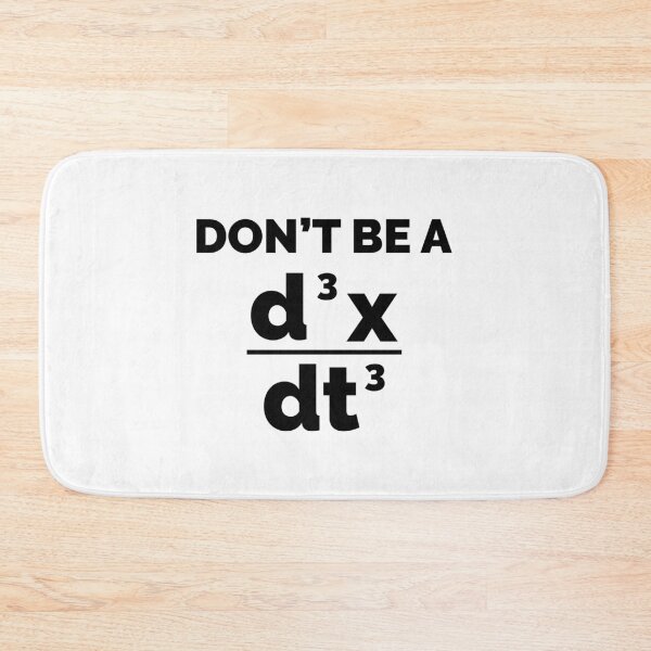 Item preview, Don't Be a Jerk - Funny Calculus designed and sold by EstelleStar.
