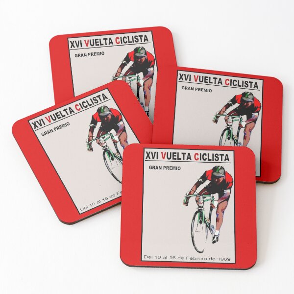 Item preview,  VUELTA : Vintage 1969 Ciclista Espana Grand Prix Cycle Racing Print designed and sold by posterbobs.