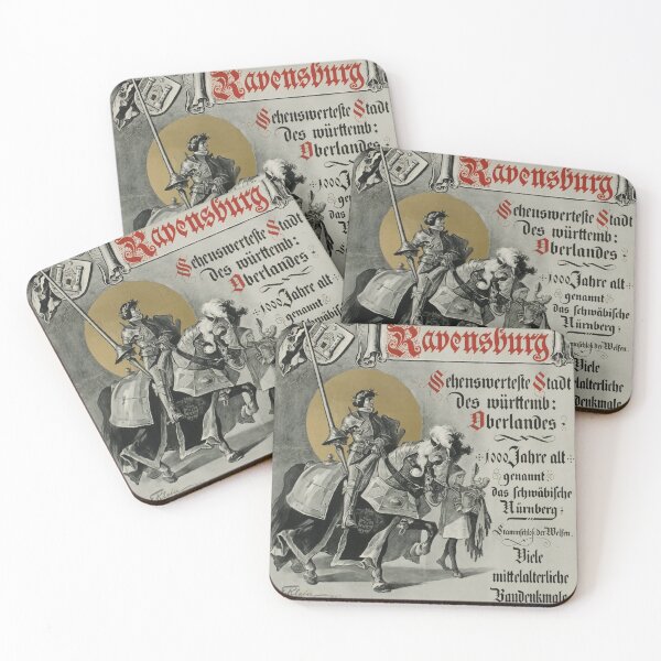 Item preview, Ravensburg vintage travel poster designed and sold by stickart-marek.