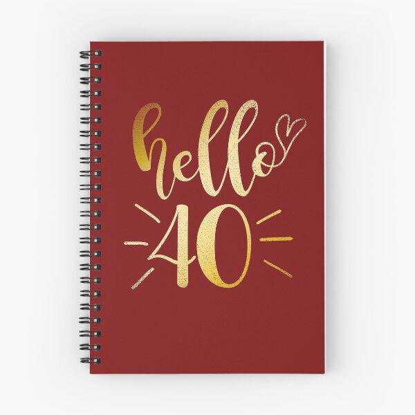 Item preview, Hello 40 designed and sold by tresbelleshirts.