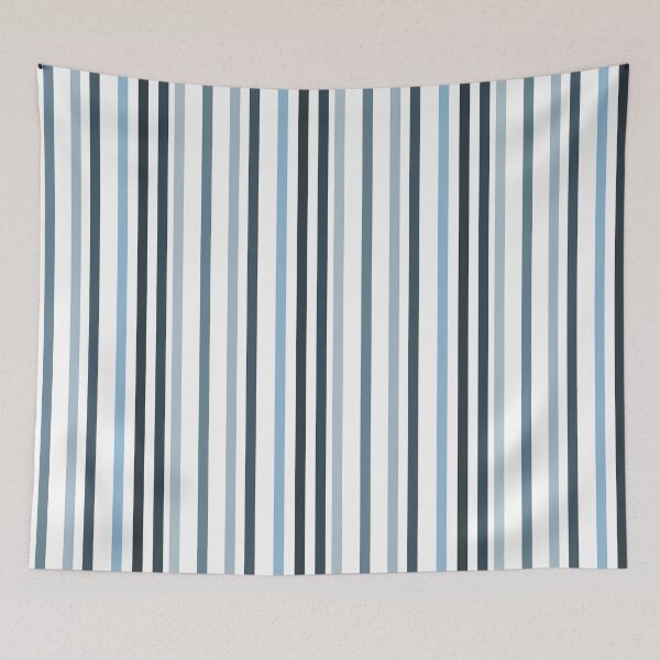 Item preview, Blue Vertical Stripes designed and sold by Mackenzie Todd.