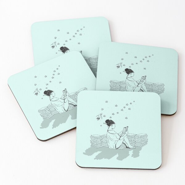 Item preview, Books and Space designed and sold by ChasethePanda.