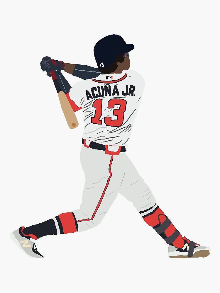 Ronald Acuna Jr. Back-To Kids T-Shirt for Sale by RatTrapTees