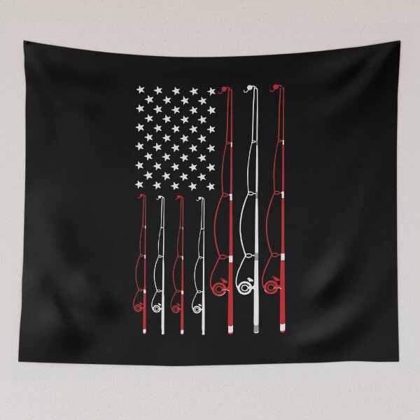 Item preview, Fishing Rod American Flag designed and sold by RaulDunn.